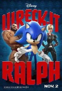 Wreck-It Ralph Character Poster - Sonic