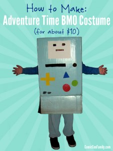 How to Make Adventure Time BMO Costume