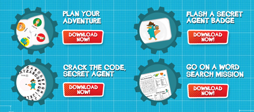 Free Phineas and Ferb Activities & Projects