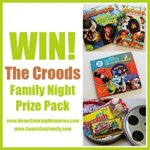 The Croods Family Night Prize Pack