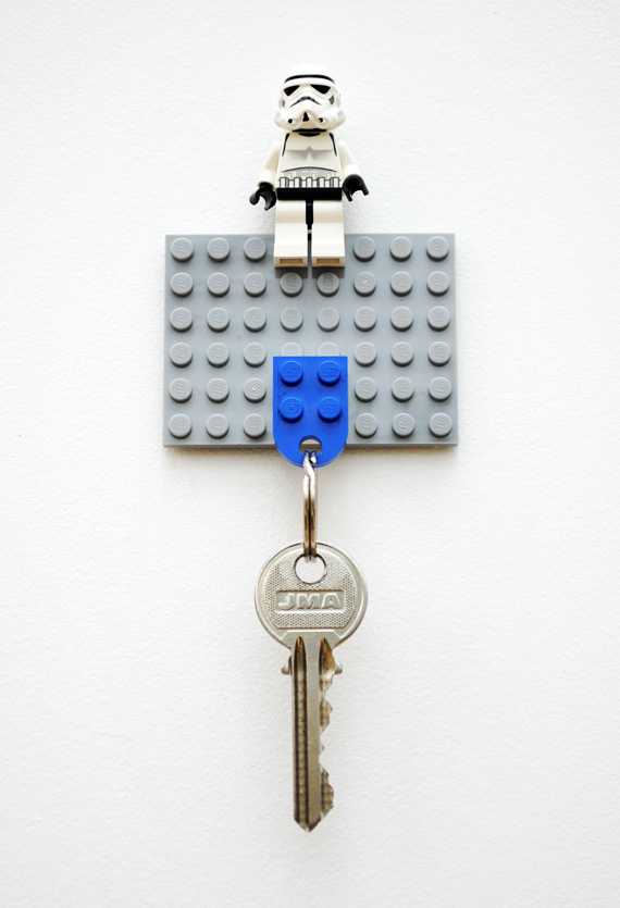 DIY Lego Key Holder by Minieco.co.uk