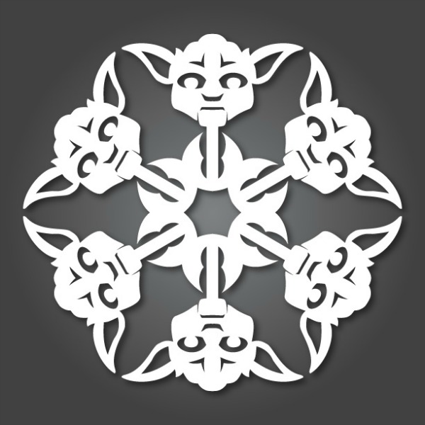 DIY Star War SnowFlakes by MattersofGrey