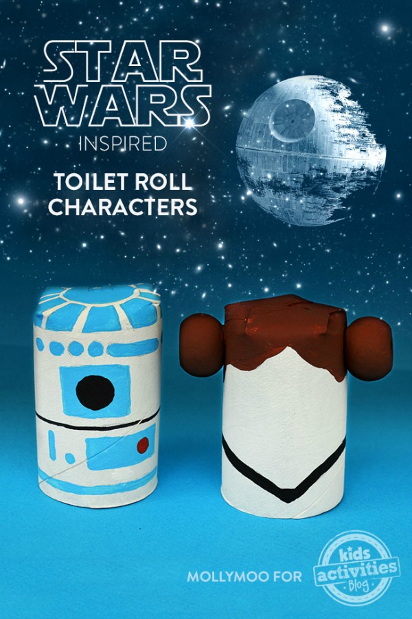 Star Wars Toilet Roll Characters by kids activities blog