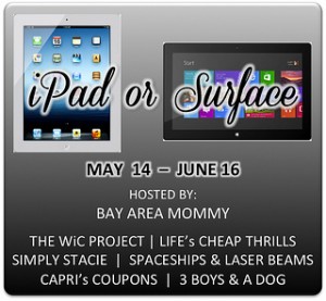 iPad or Surface giveway