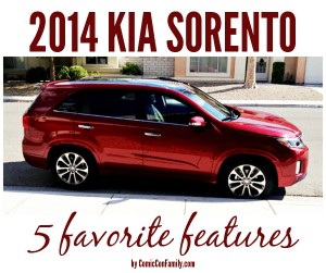 2014 Kia Sorento - Favorite Features