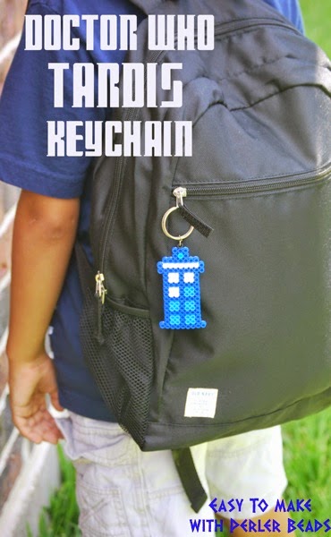 Doctor Who Tardis Keychain