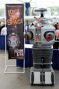 The Robot from Lost in Space at Comic-Con 2012