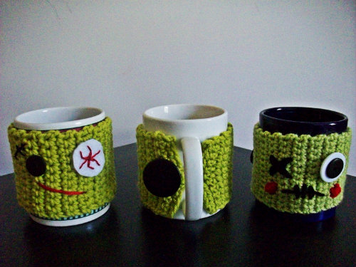 zombie mug cozy