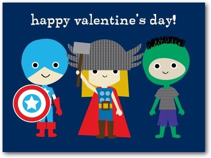 Avenge Valentine's Day Cards