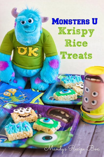 Monsters University  Krispy  Rice Treats