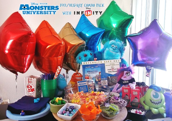 monster u scare party