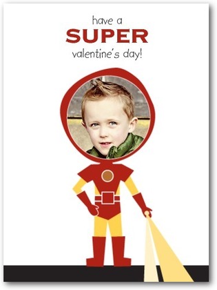  "Superhero Sweet" Valentine Card (add your child's photo; sold in multiples)