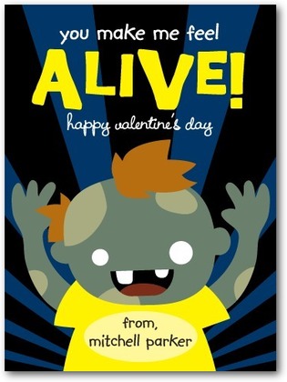 Zombie Fun Valentine Card