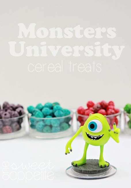 monsters university cereal treats