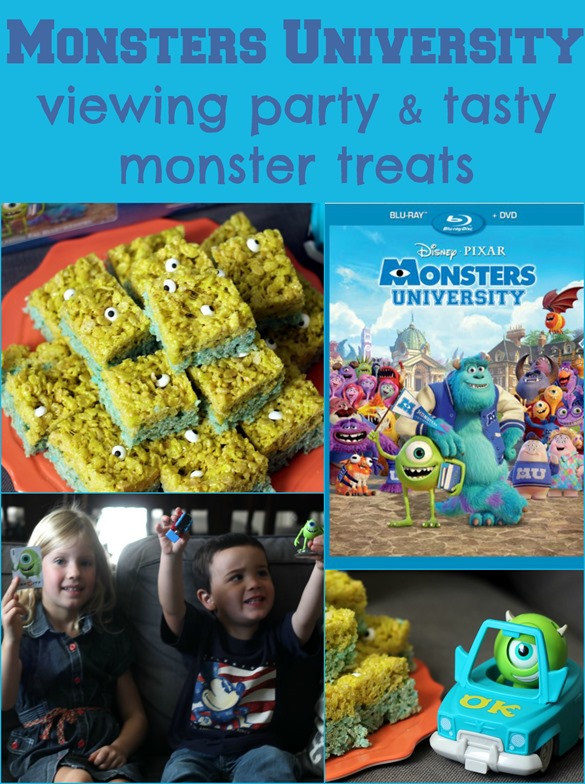 monster university tasty monster  treats