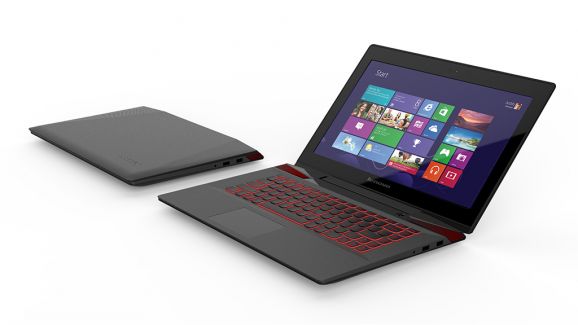 Lenovo Y50 (gaming laptop) -- seen at CES 2014