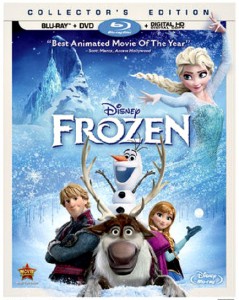 Disney Frozen Blu-ray - DVD Giveaway