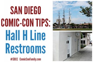 San Diego Comic-Con Tips - Hall H Line Restrooms