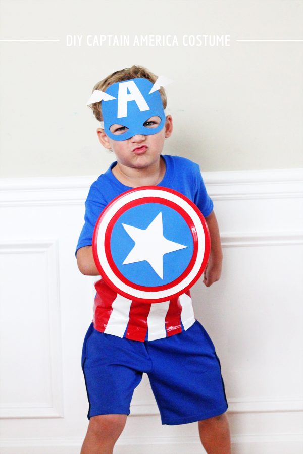 DIY Captain America Costume by In Honor of Design