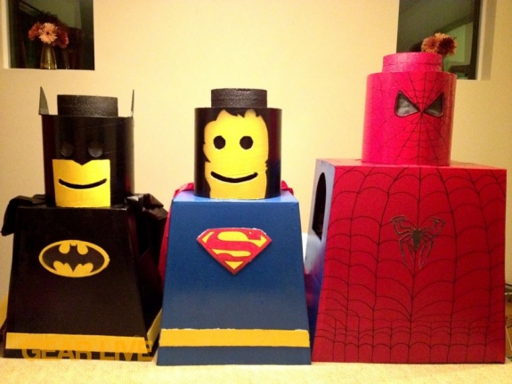 LEGO Man Superhero Halloween Costumes by by Gear Live