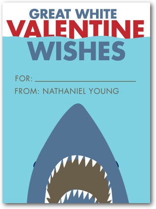 Great White Valentine Card