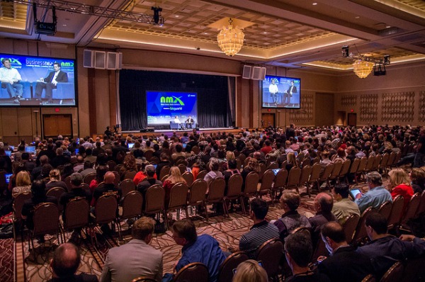 keynote crowd at NMX