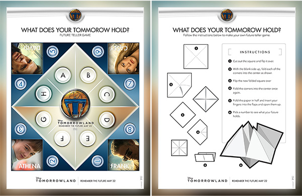 Disney Tomorrowland - Future Teller Game