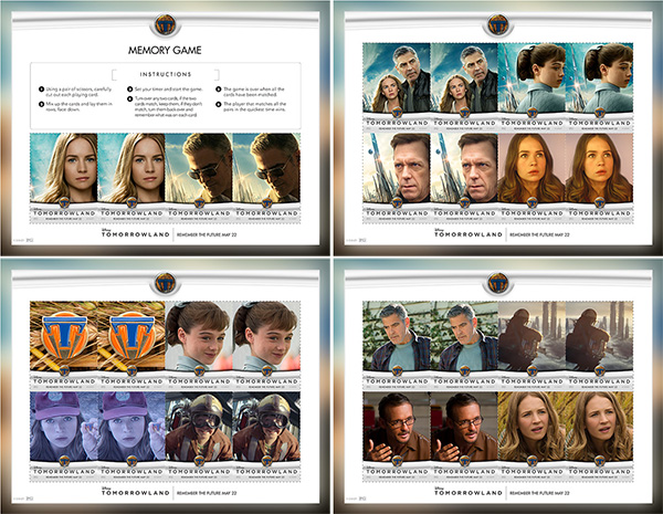 Disney Tomorrowland - Memory Card Game