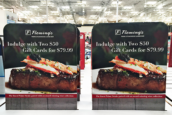 Flemings Discount Gift Cards at Costco