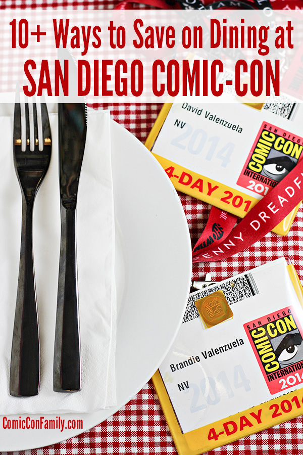 10+ Ways to Save Money on Dining at San Diego Comic-Con