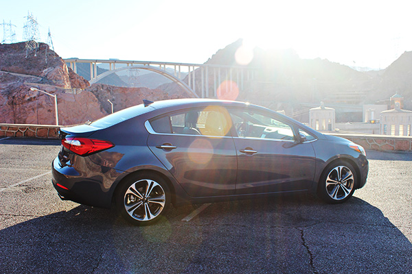 Visiting Hoover Dam with the Kia Forte