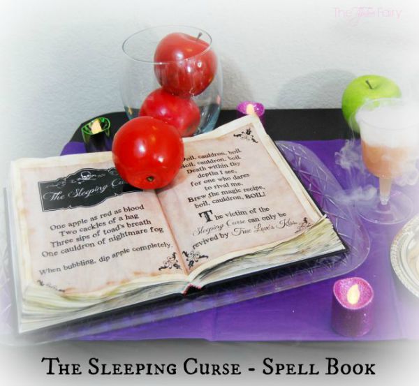 DIY Disney Descendants Spell Book by The Tip Toe Fairy