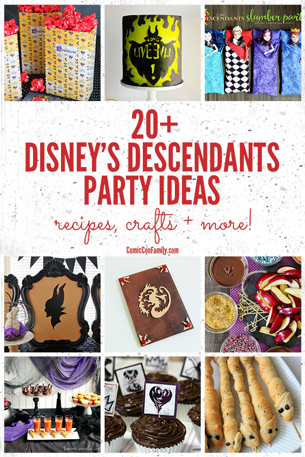 Disney Descendants Party Supplies & Birthday Ideas