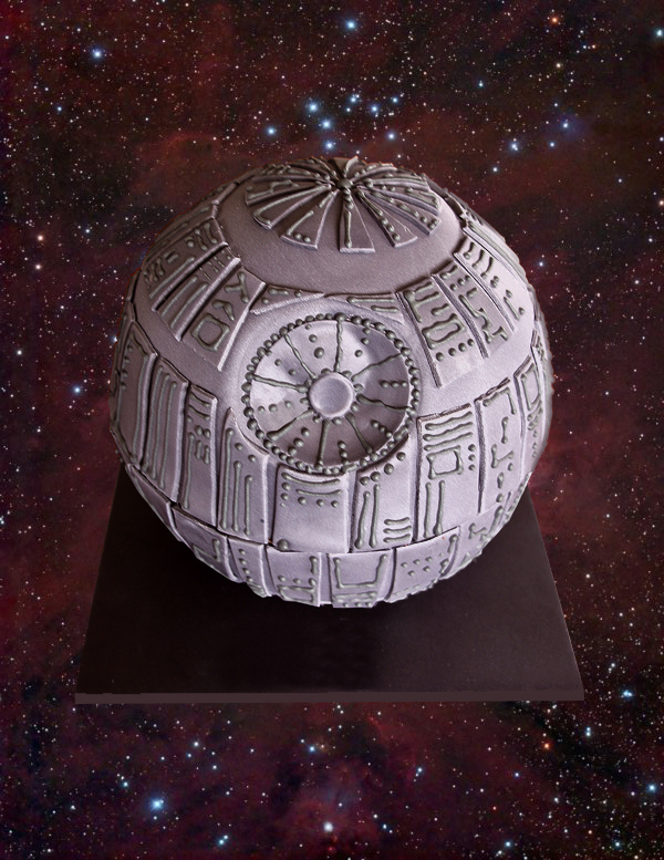 Star Wars Death Star Cake by Cute Sweet Things Blog