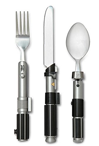 Star Wars 3 Lightsabers Flatware Set