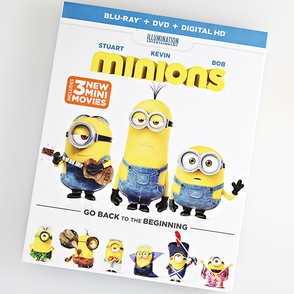 Minions Blu-Ray DVD