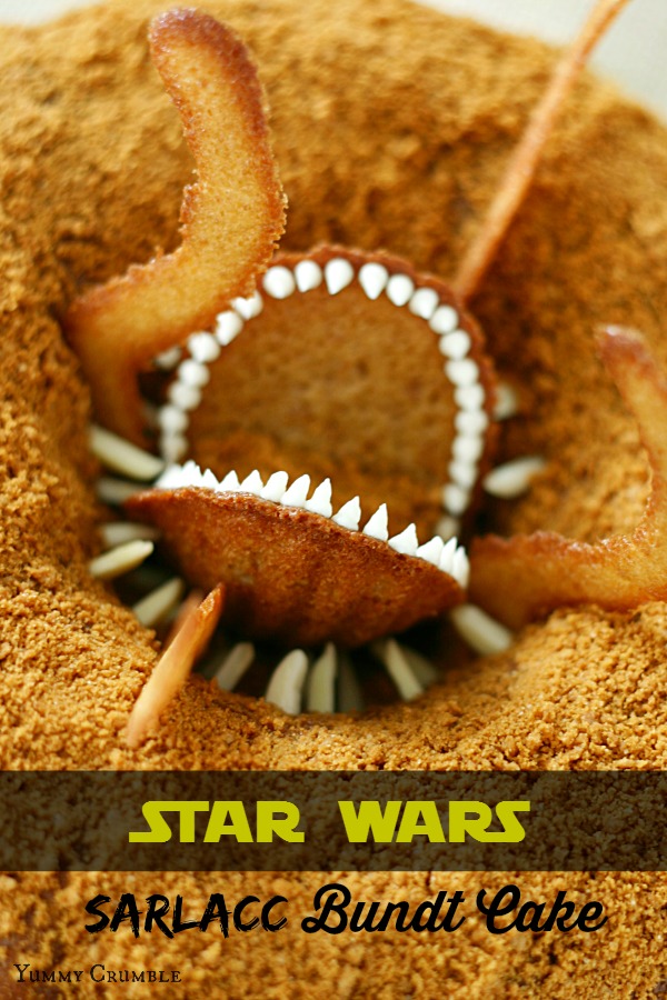 Star Wars Sarlacc Bundt Cake by Yummy Crumble
