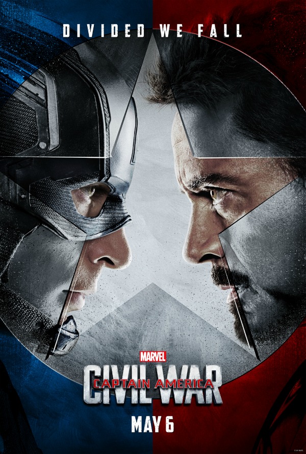 2016 List of Disney Movies: Captain America Civil War