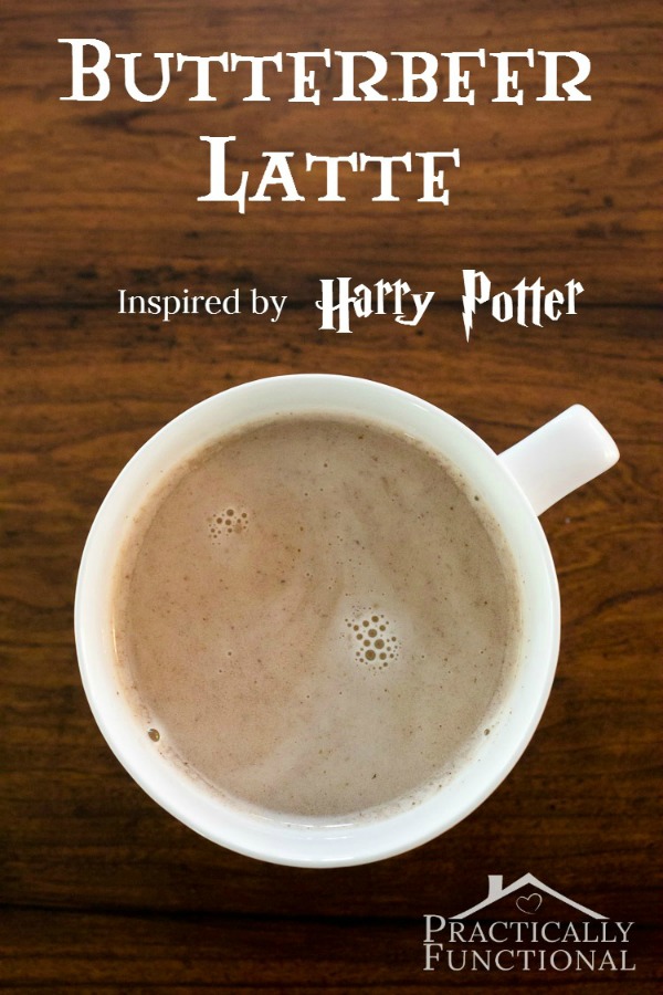 Harry Potter Inspired Butterbeer Latte