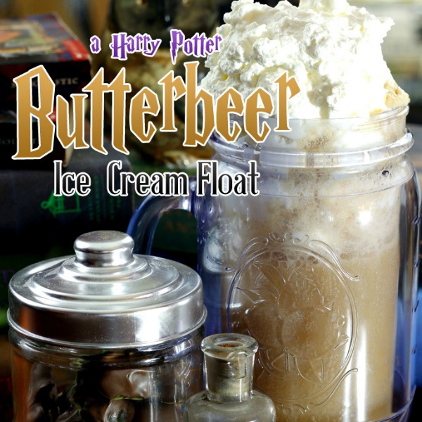 Butterbeer Ice Cream Float