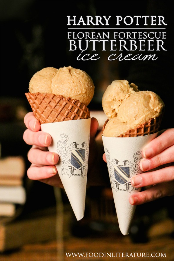 Harry Potter Florean Fortescue Butterbeer Ice Cream