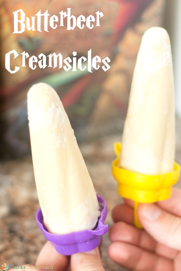 Butterbeer Creamsicles