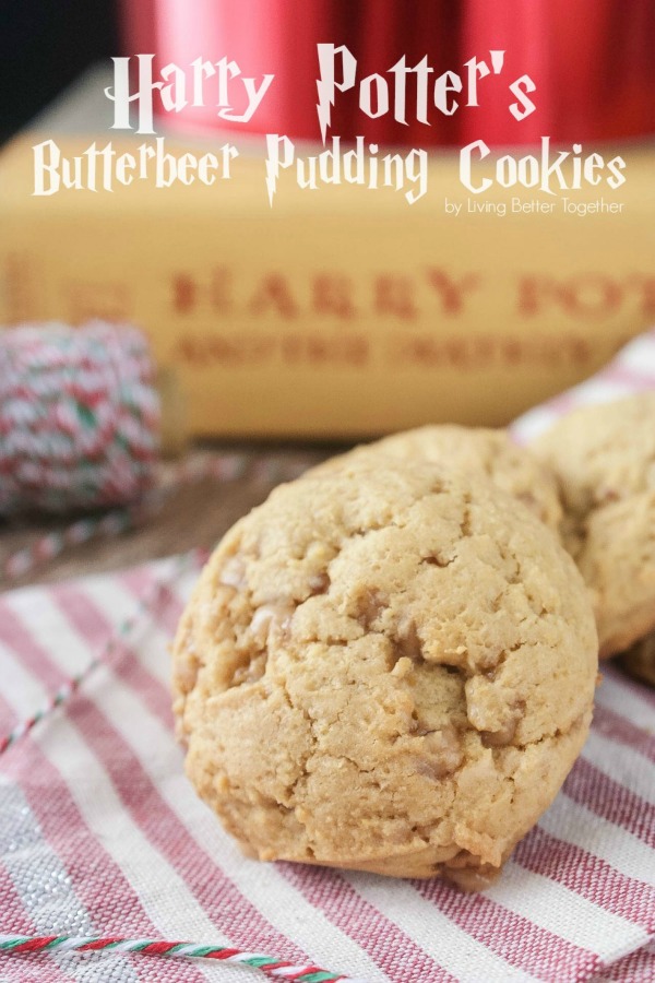 Harry Potter Butterbeer Pudding Cookies