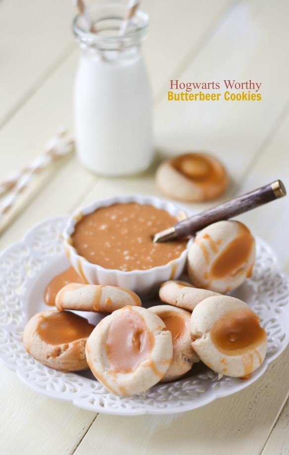 Hogwarts Worthy Butterbeer Cookies