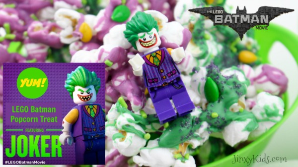 Lego Batman Movie Night Popcorn Recipe