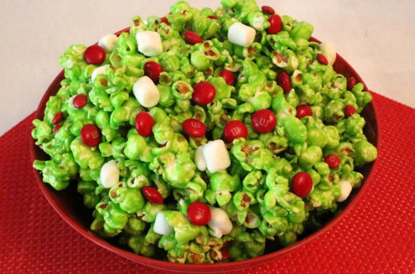 How the Grinch stole Christmas Movie night Popcorn Recipe