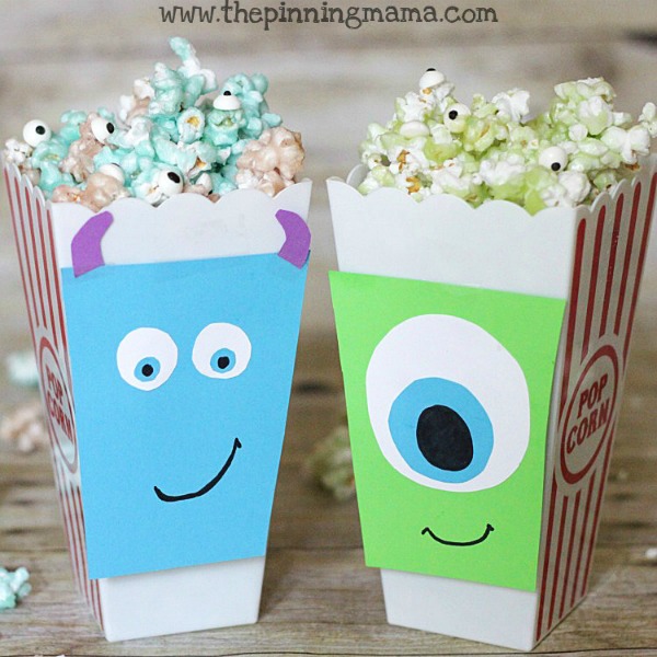 Monster Inc Movie Night Popcorn Recipe