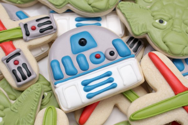 R2-D2 Cookies Recipe by Sweet Sugarbelle