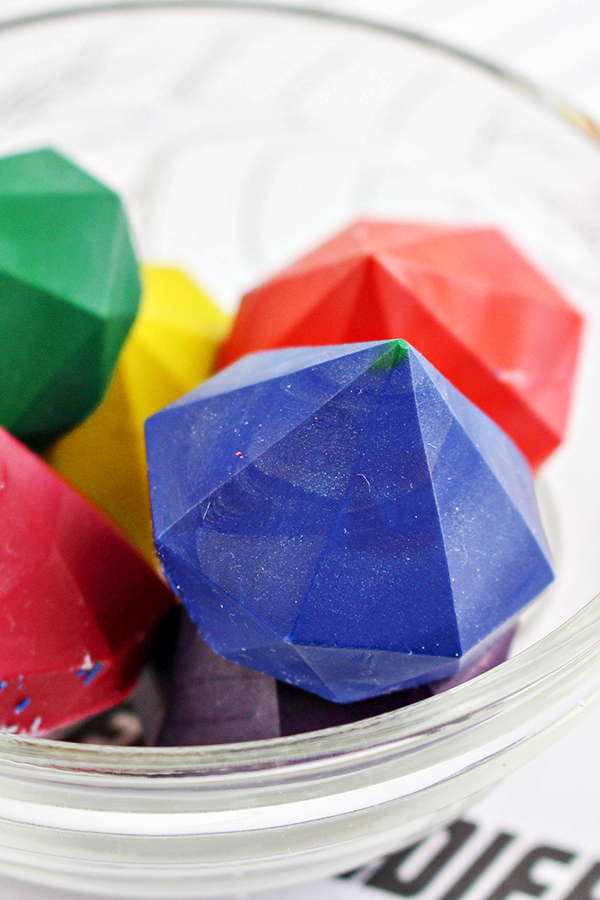 Fun Avengers crafts and activities shared by top US Disney blogger, Marcie and the Mouse: DIY Avengers Infinity Stones Crayons