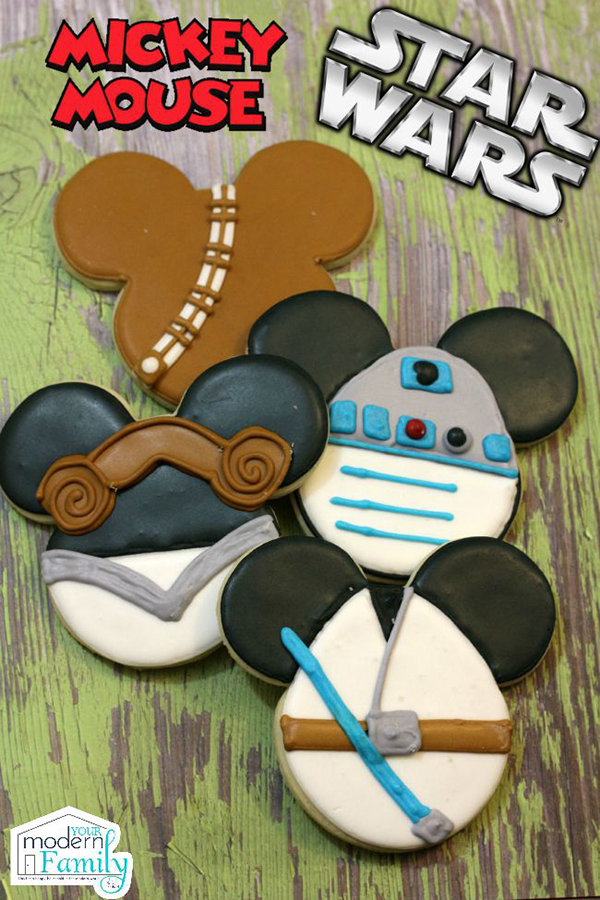 Star Wars Mickey Cookies by Your Modern Family